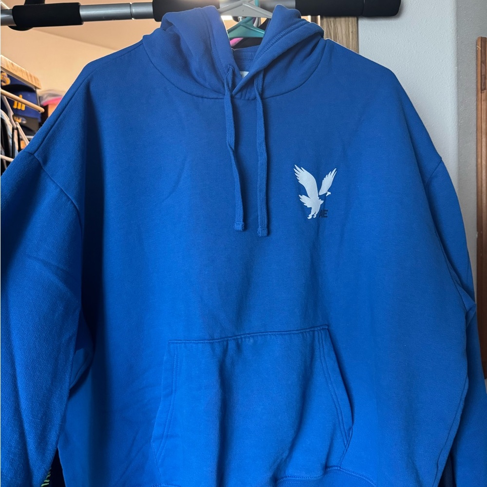 American Eagle Outfitters Royal Blue Hoodie